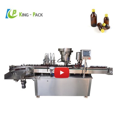 10ml pet small bottle filling and capping machine