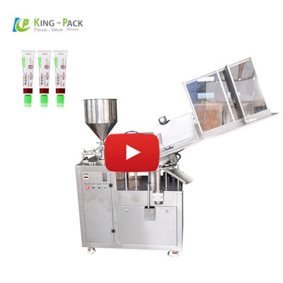 KPLG-60 Stainless Steel Automatic Cream Filler Sealer Machine With CE Approved