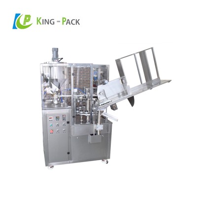 Low price metal tube automatic filling machine, tube filling sealing machine