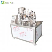 Industrial aluminum tube fill seal machine for paste cream