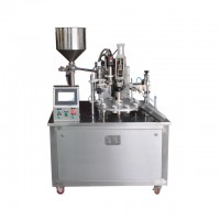 Factory directly cosmetic semi automatic tube filling sealing machine