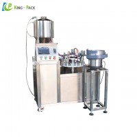 100% factory supply full automatic double head eye drop filling capping machine