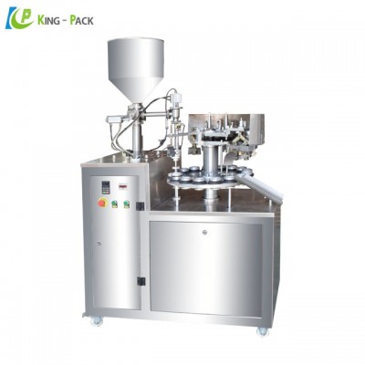 Customized aluminum tube filling crimping machine for toothpaste