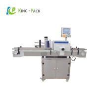 Hot selling automatic sticker round bottle labeling machine for cylindrical products