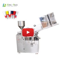 aluminum tube filling sealing machine manual aluminum tube packing machine