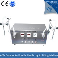 Semi Auto Double Heads Liquid Filling Mahine