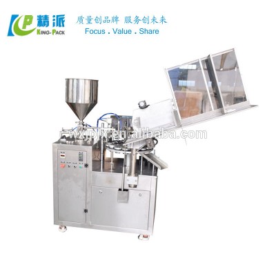 KPLG-60 High Speed Electric Automatic Cosmetics Cream Filling Line With Competitive Price