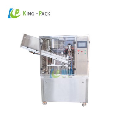 Professional automatic hand sanitizer gel tube filling and sealing machine