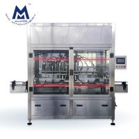 Fully automatic coconut oil filling bottling machine