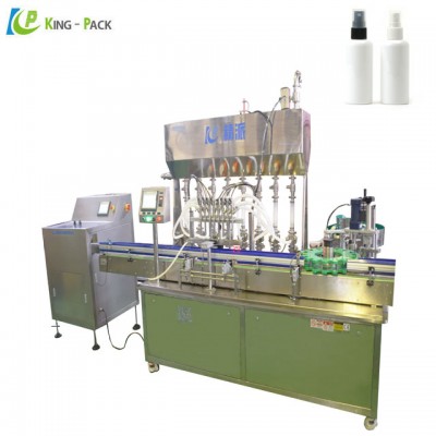 Automatic 50ml hand sanitizer liquid filling machine